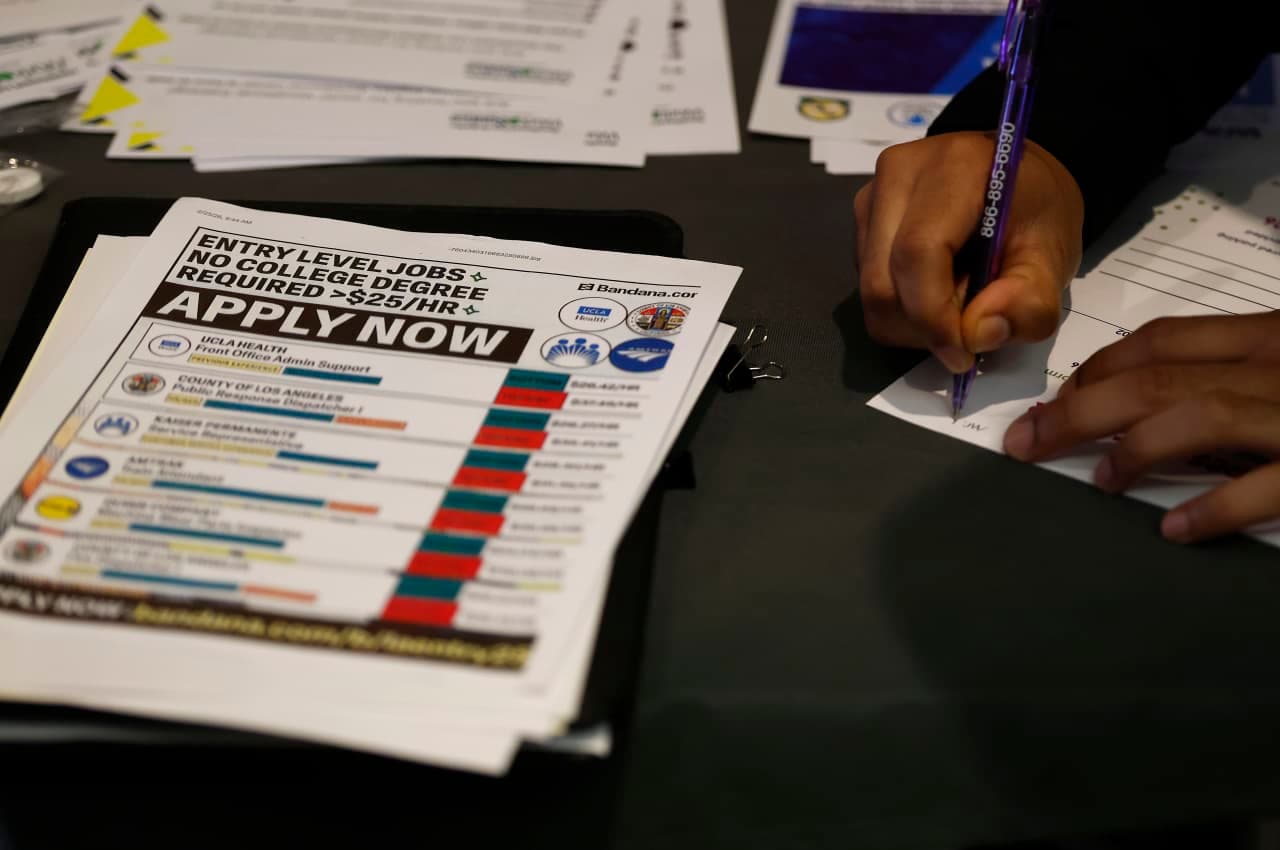 Layoffs fall to the lowest level since the U.S. put men on the moon. Here’s what that says about the economy.