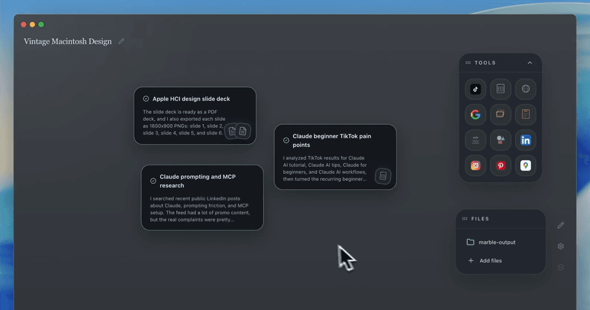 Show HN: What should the GUI for AI agents look like?
