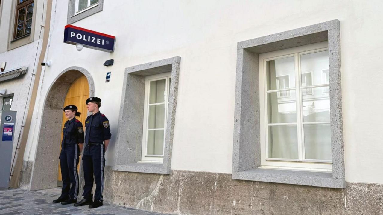 Police station opens at Hitler's birthplace in bid to rid site of Nazi link