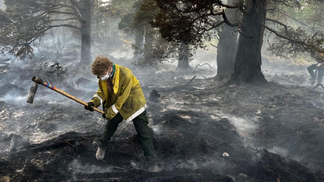 'Apocalyptic' damage as Cairngorms wildfire burns for two weeks