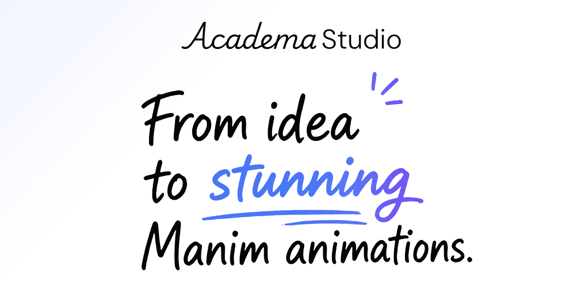 Show HN: Manim (3Blue1Brown's animation engine) in the browser via WebGPU